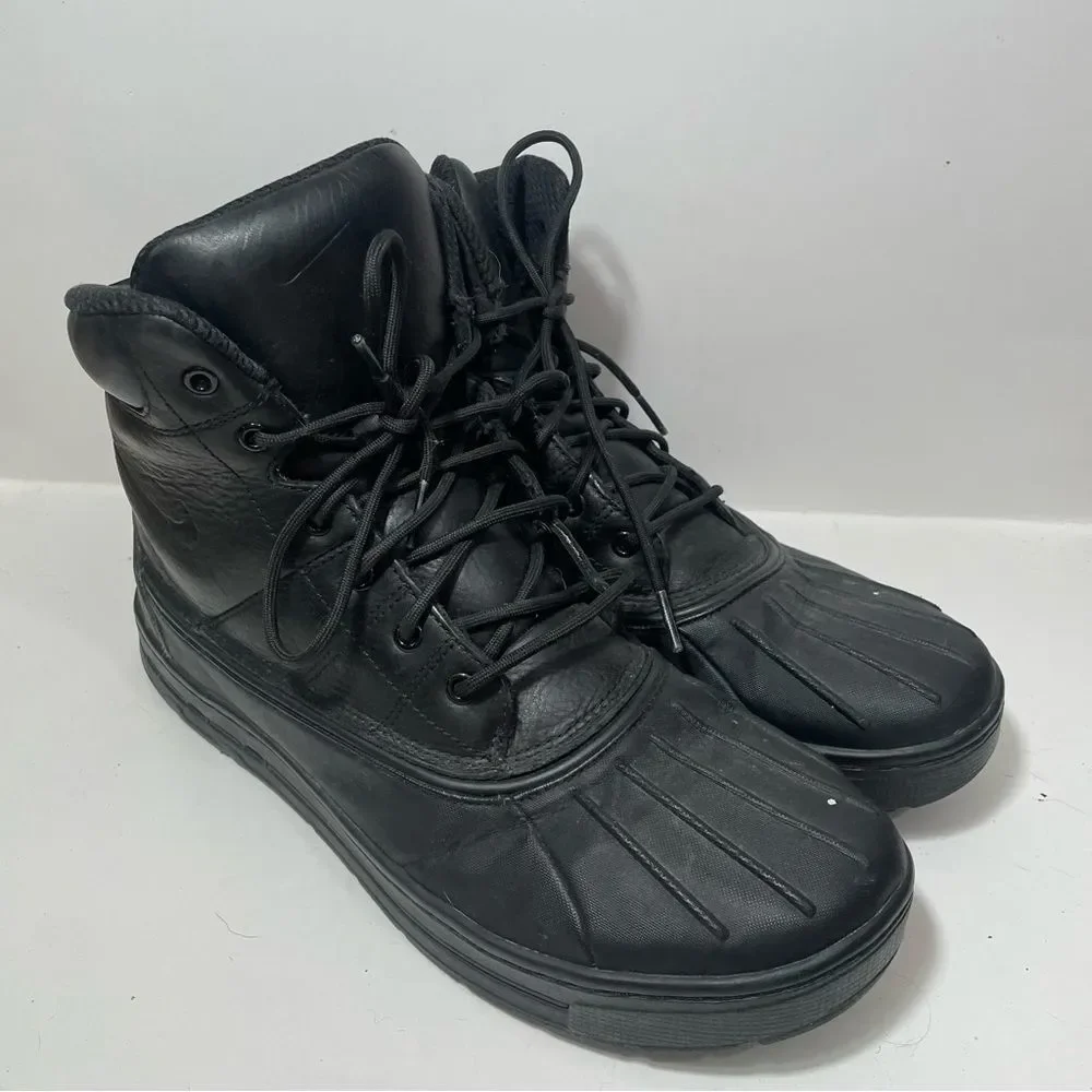 Nike ACG Black Leather Outdoor Boots